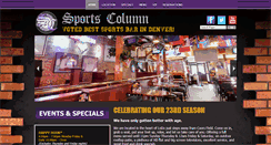 Desktop Screenshot of denversportscolumn.com